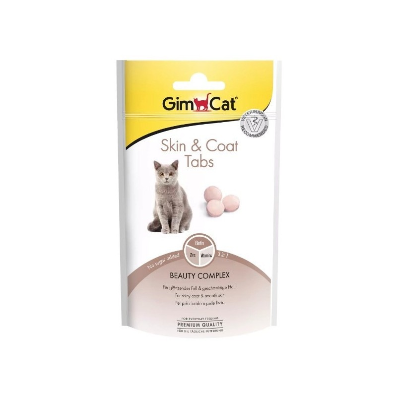 GIMCAT Skin and Coat Tabs 40g