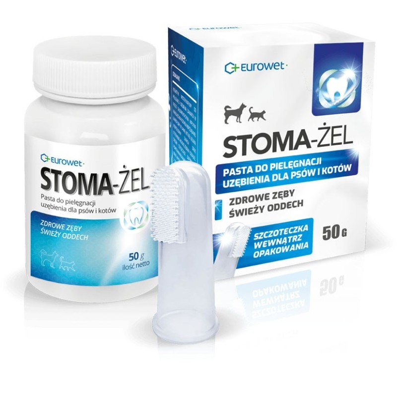 EUROWET Stoma-Żel - pasta do pielęgnacji uzębienia 50g