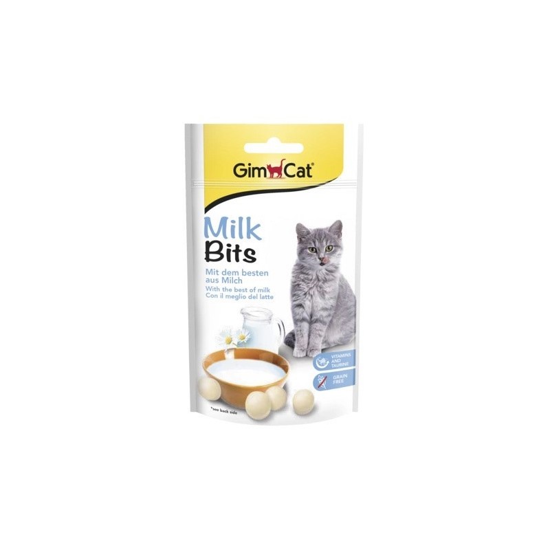 GIMCAT Milk Bits przekąska z dodatkiem mleka 40g