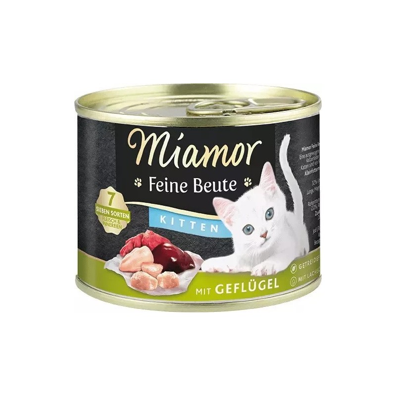 MIAMOR Feine Beute Kitten Drób 185g
