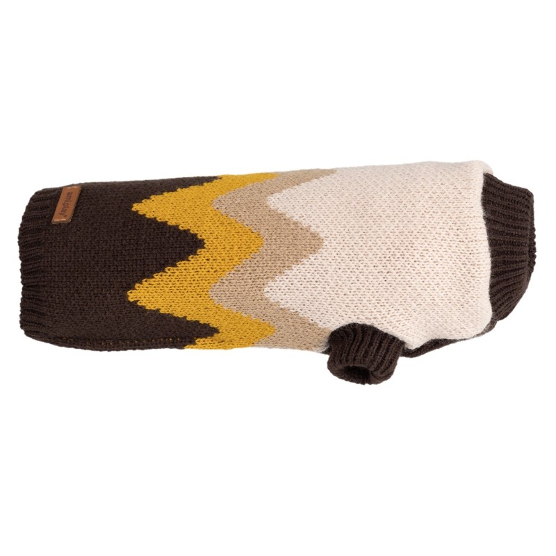 AMIPLAY Sweterek Lima - Brązowy 50 cm