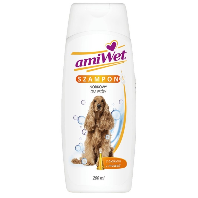 EUROWET Amiwet - Szampon norkowy dla psów 200ml