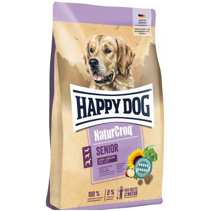 HAPPY DOG NaturCroq Senior 15kg PROMO Krótki termin