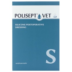 POLISEPT VET S Opatrunek Silikonowy 10 szt.