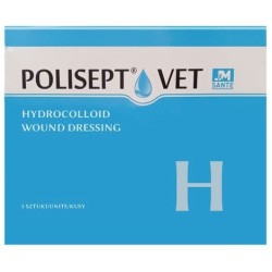 POLISEPT VET H Opatrunek z warstwą hydrokoloidową 3 szt.
