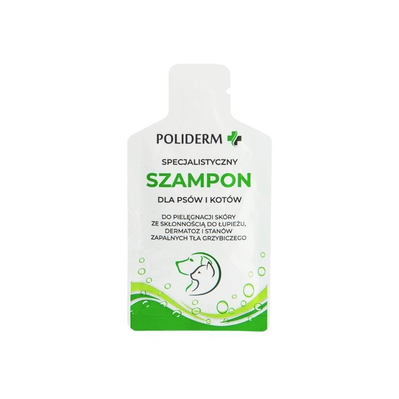 POLIDERM Szampon saszetka 15 ml