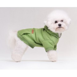 AMIPLAY Bluza z kapturem TEXAS - Zielona 25 cm