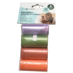 FARM COMPANY Woreczki na psie odchody - mix kolorów 12x 20