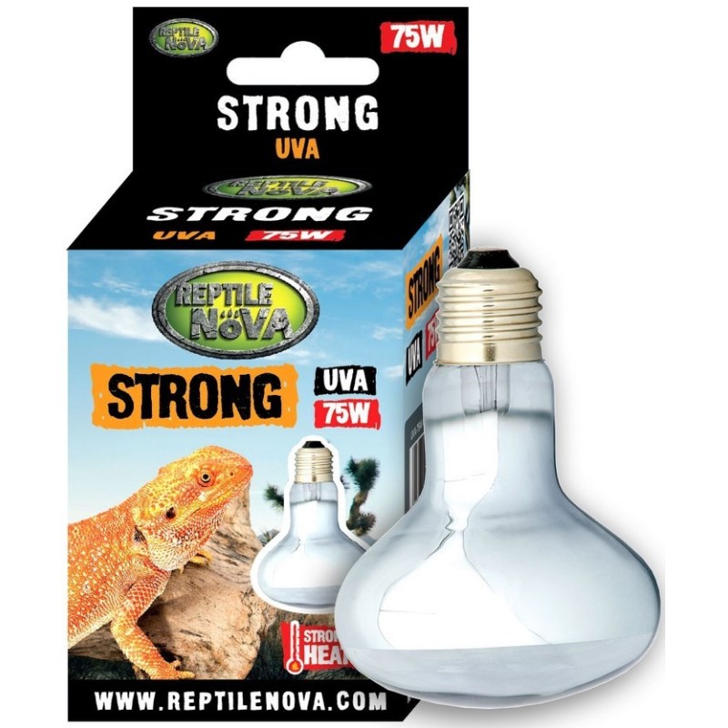 REPTILE NOVA Żarówka Grzewcza Uva - Reptile Nova Strong 75W