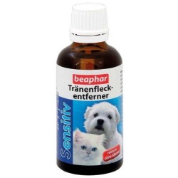 BEAPHAR Łagodny płyn do usuwania plam łzowych i przebarwień 50ml