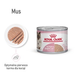 ROYAL CANIN Mother & Babycat Instinctive Mousse – karma mokra – mus dla kociąt od odsadzenia do 4. miesiąca życia 12x 195g