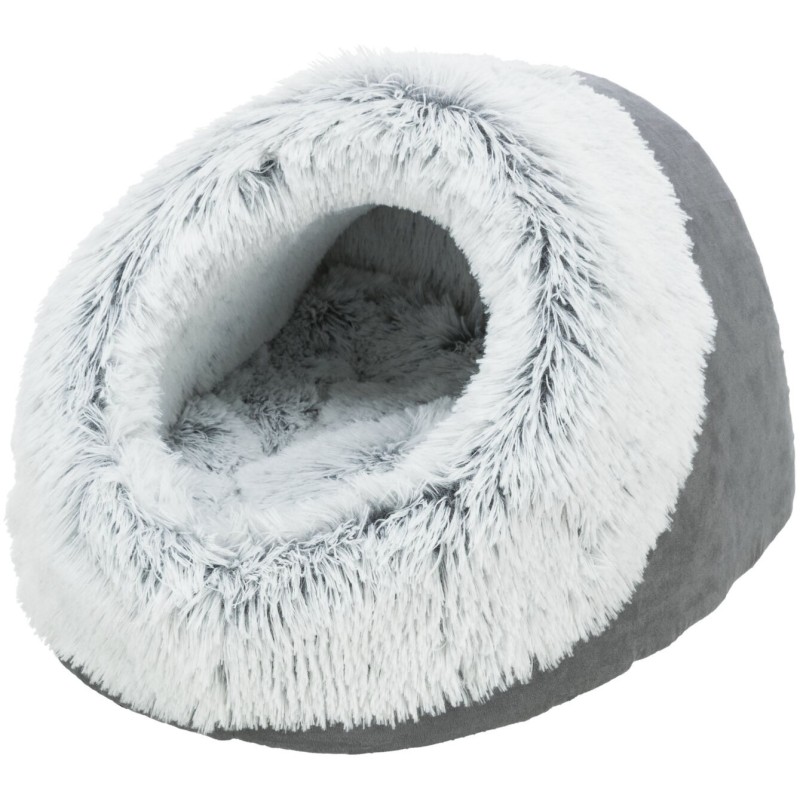 TRIXIE Legowisko Harvey zamknięte 35 x 26 x 41 cm - szary/biało-czarny