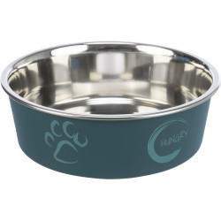 TRIXIE miska ze stali nierdzewnej z plastikową powłoką - różne kolory 2l