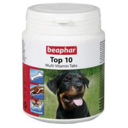 BEAPHAR Top 10 - preparat witaminowo - mineralny dla psów z L-karnityną 750tabl.