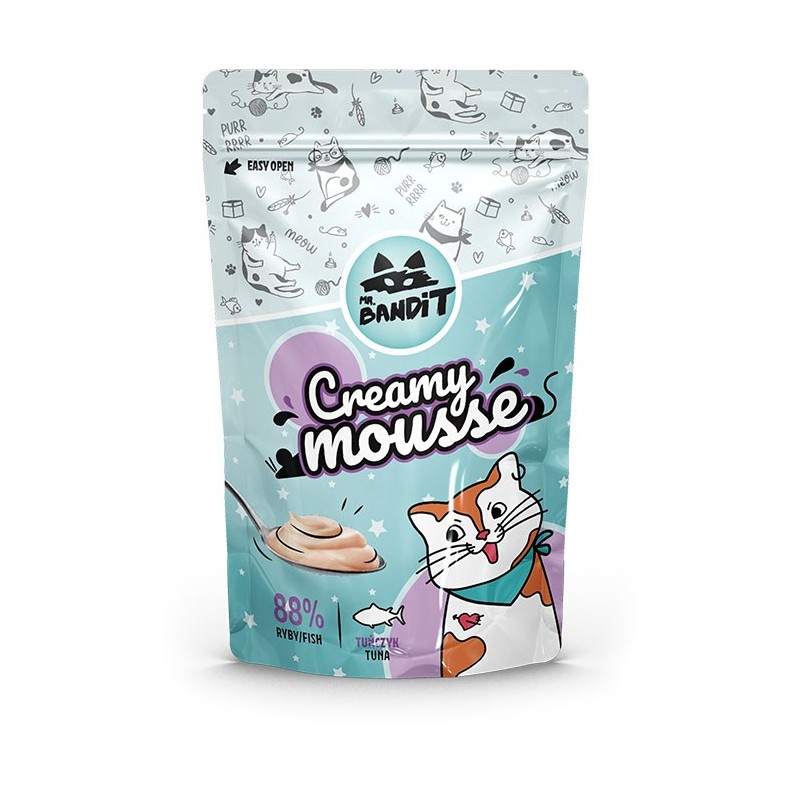 MR. BANDIT Cat Creamy Mousse Tuna - Tuńczyk 60g