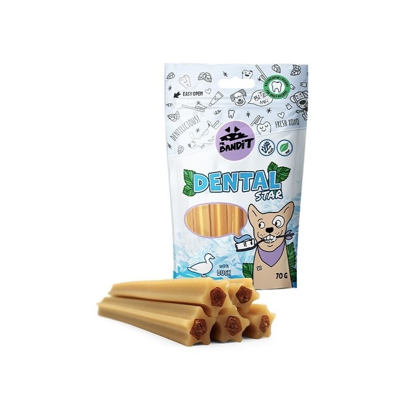 MR. BANDIT Dental Stars with Duck - Kaczka 70g