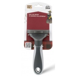 BARRY KING Zgrzebło dla zwierząt 7,8 x 16,3 cm - szary