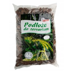 CHICO TERRA podłoże do terrarium KORA 4L duża 15 - 30 mm