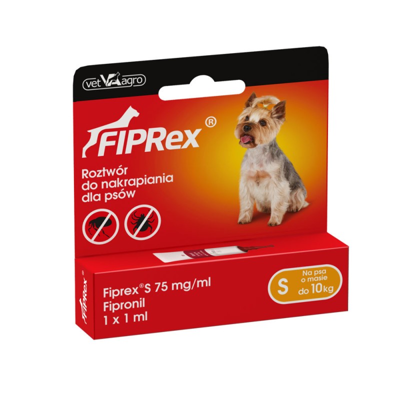 FIPREX krople S (1 pipeta x 1ml) - do 10 kg