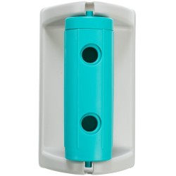 TRIXIE Rolka na przekąski dla królika/gryzoni  z podstawą - szara/turkusowa