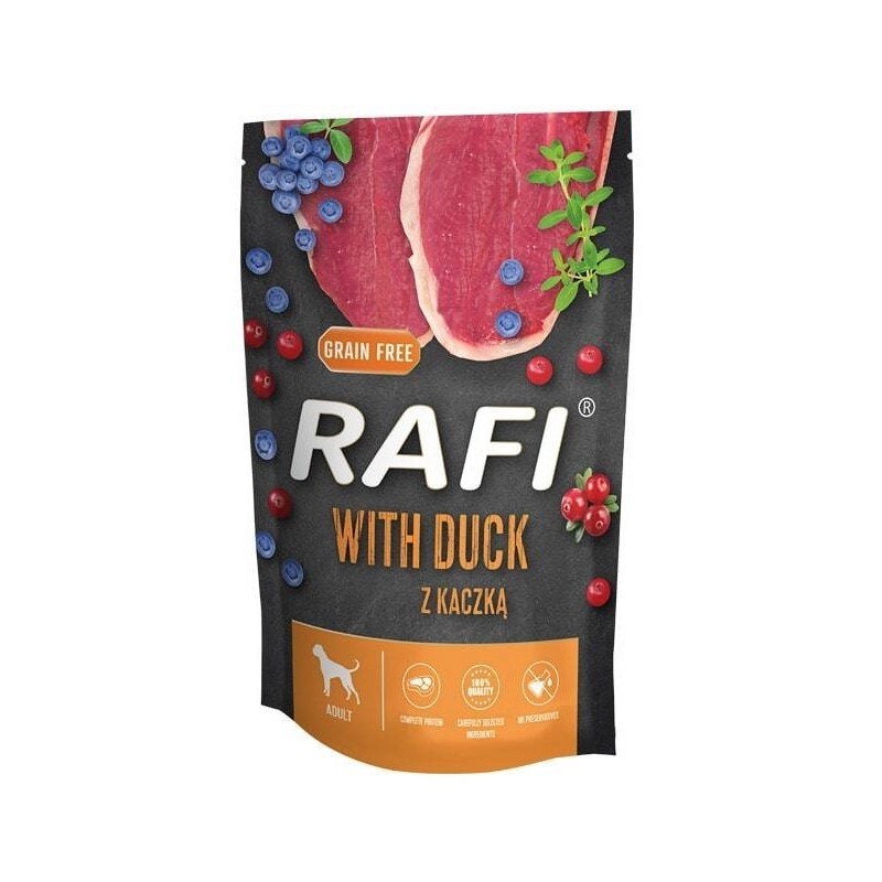 DOLINA NOTECI Rafi Kaczka, Borówki i Żurawina 500g (saszetka)