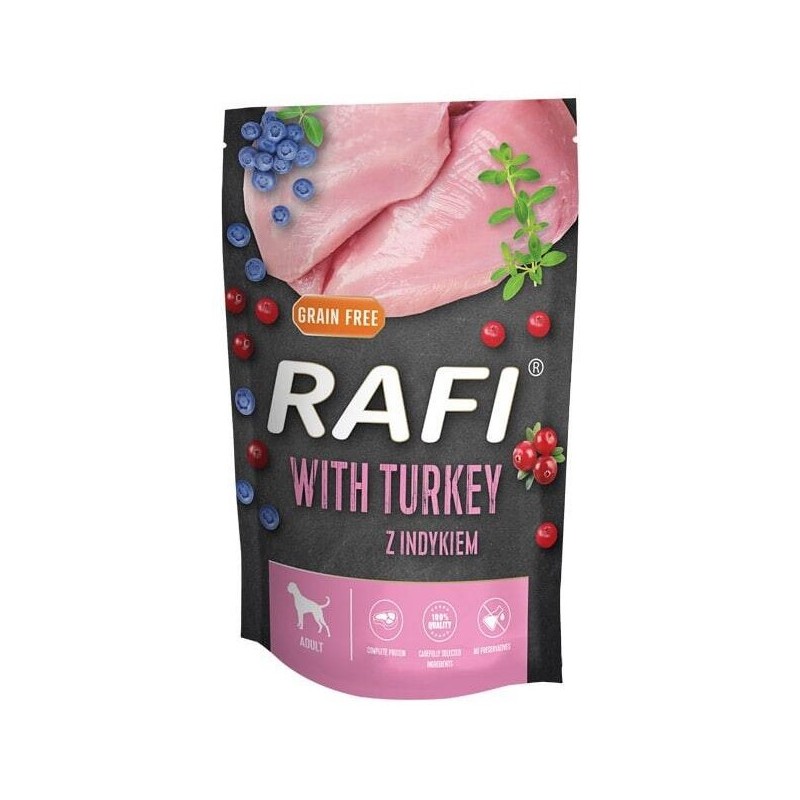 DOLINA NOTECI Rafi Indyk, Borówki i Żurawina 500g (saszetka)