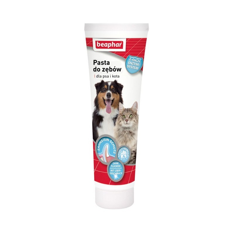 BEAPHAR Pasta do zębów dla psa i kota o smaku mięsa 100g
