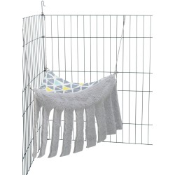 TRIXIE Hamak Sunny dla królików 41 x 27 x 23 cm - wielokolorowe/szare