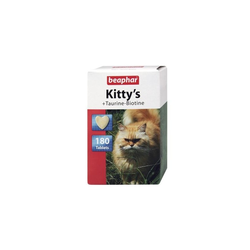 BEAPHAR Kitty's Taurine - Biotine 180 szt.