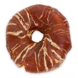 HAU MIAU Pause snack - donaty ze skóry owinięte kaczką marmurkową 10-11cm 500g