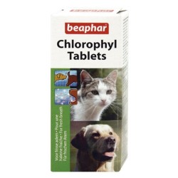 BEAPHAR Chlorophyl Tablets - Preparat netralizujący zapachy 30 tab.
