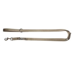 DINGO Smycz przedłużana z taśmy polipropylenowej 1,0cm x 220cm - khaki