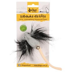 DINGO Zabawka dla kota Monsters Jim 5 cm czarna