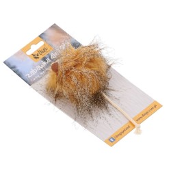 DINGO Zabawka dla kota Monsters Tim 5 cm brązowa