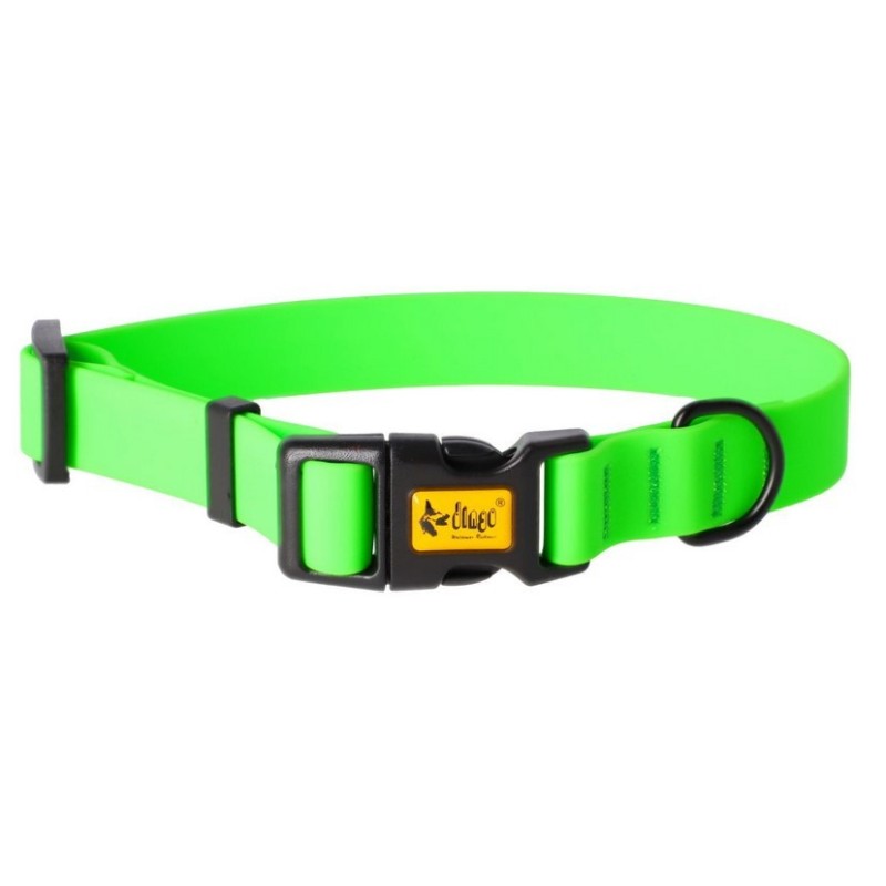 DINGO Obroża regulowana FLEX - zielona S