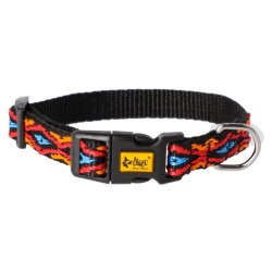 DINGO Obroża regulowna WINNETOU - czarna L