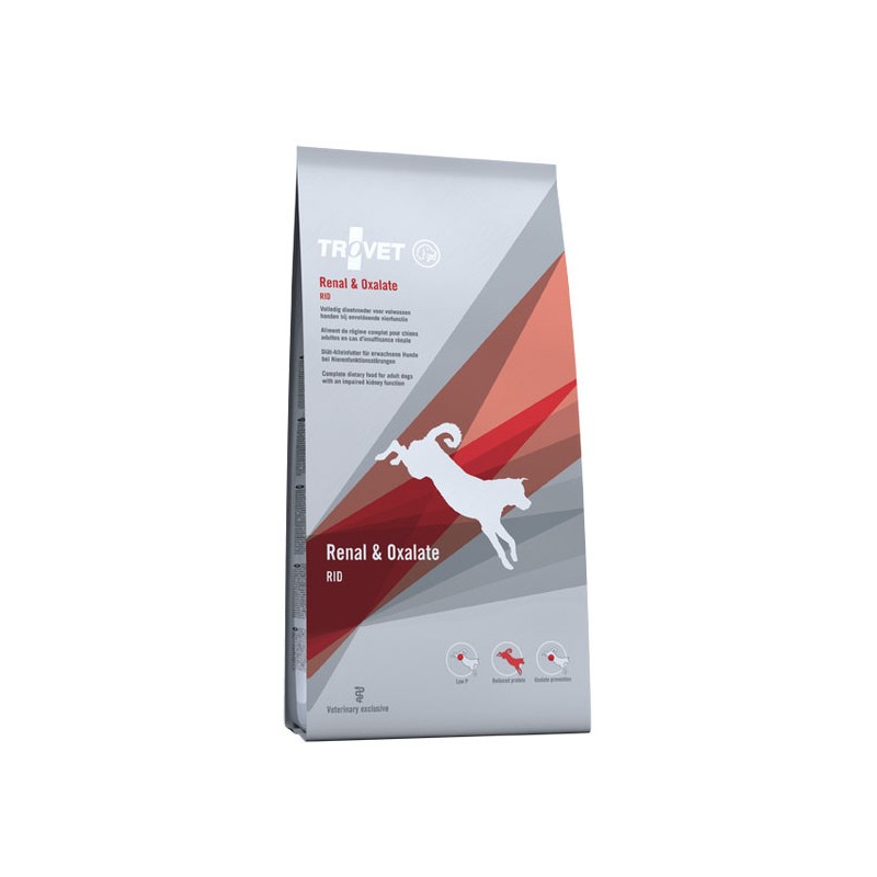 TROVET PIES RID Renal and Oxalate 12,5kg PROMO Uszkodzenie