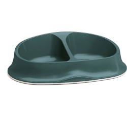 ZOLUX Miska plastikowa SMART podwójna 2x 0,25l - zielony