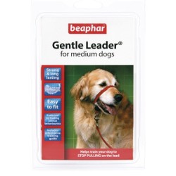 BEAPHAR Gentle Leader - obroża uzdowa rozmiar M Czarny