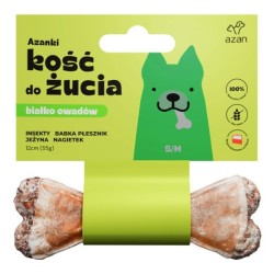 AZANKI Kość z insektami, babką płesznik, jeżyną i nagietkiem 17 cm