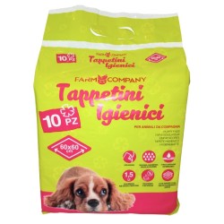 FARM COMPANY maty treningowe, podkład dla psa  60 x 60 cm 10 szt.