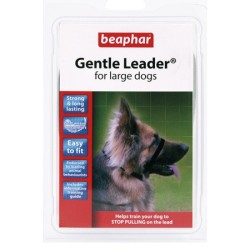 BEAPHAR Gentle Leader - obroża uzdowa rozmiar L Czarny