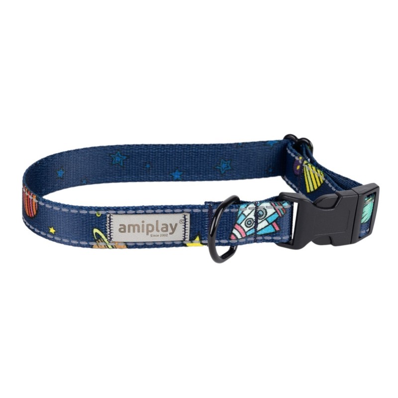 AMIPLAY BeSpace Obroża regulowana - Comics L