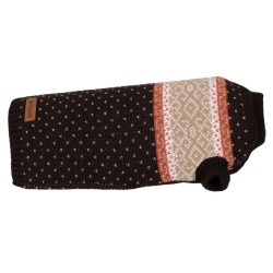 AMIPLAY Sweterek Bergen - Brązowy 42 cm