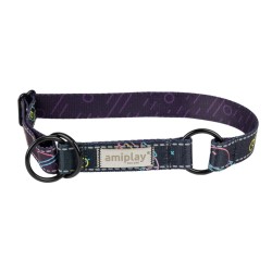 AMIPLAY BeSpace Obroża półzaciskowa - Neon XL