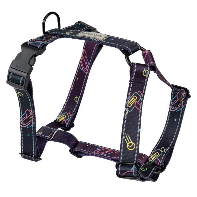 AMIPLAY BeSpace Szelki regulowane Guard - Neon XL