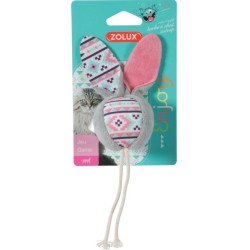 ZOLUX Zabawka dla kota KALI piłka - szary