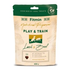 FITMIN Dog Play and Train Lamb and Beef - 400g