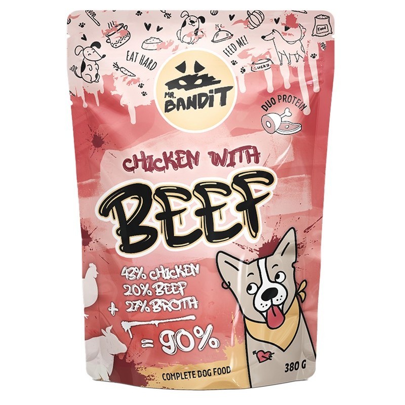 MR. BANDIT Chicken with Beef 380g