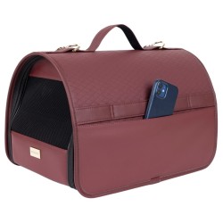 AMIPLAY Transporter New York -  Burgundowy M